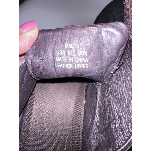 Propet Scandia Strap Closure Men's Casual Orthopedic Shoe Dark Brown Size 10.5 - Picture 14 of 14